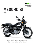 Meguro S1 (2025) Motorbike Poster Printed | Premium Waterproof & Tear Resistant Full Colour Posters