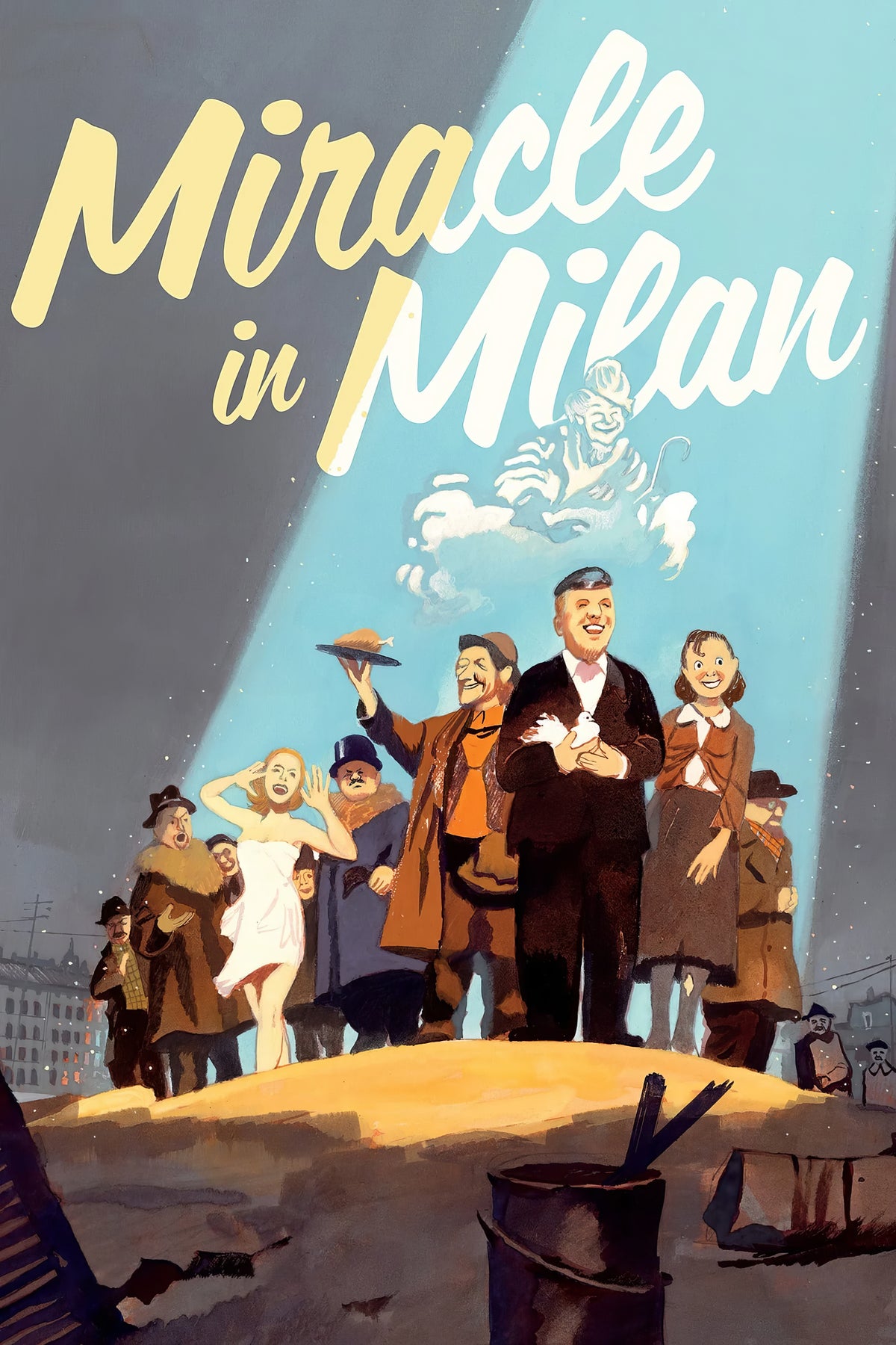 Miracle in Milan (1951) Film/Movie Premium Waterproof & Tear Resistant Posters