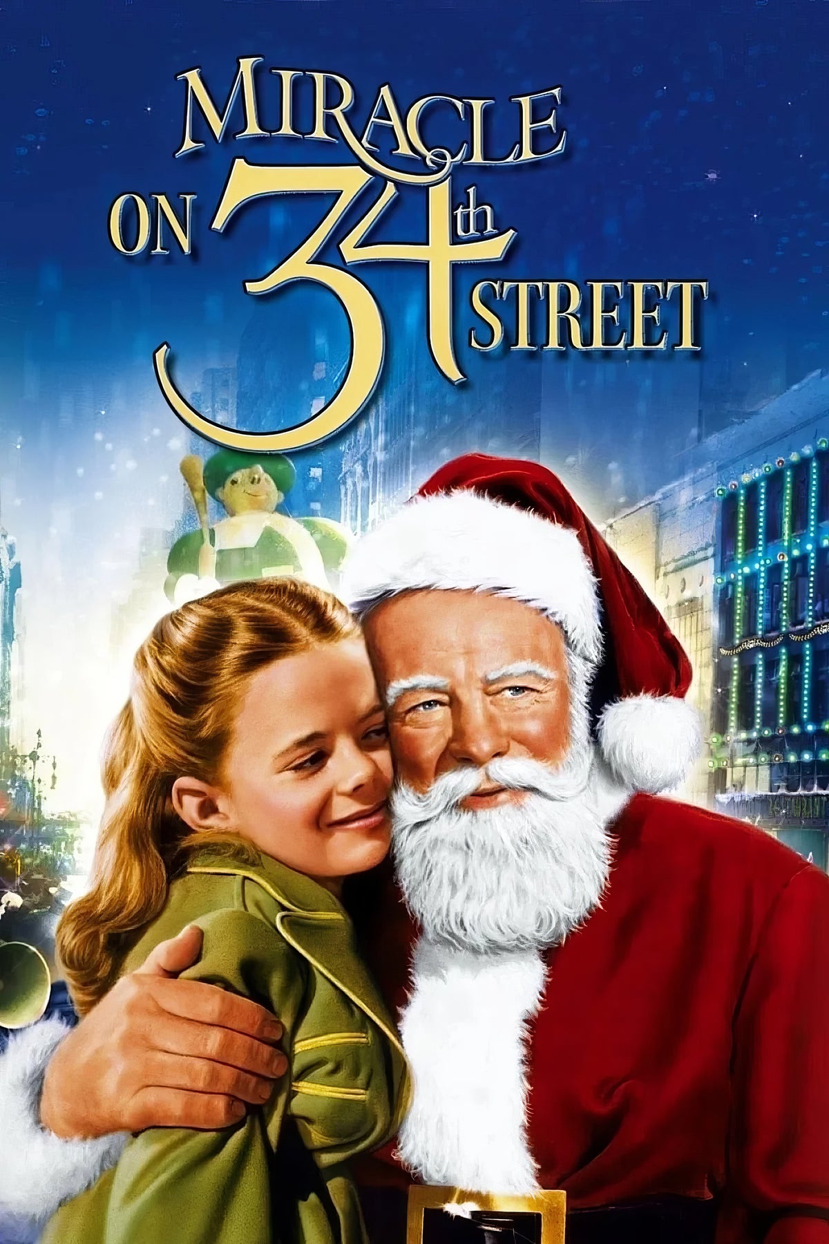 1947 Miracle on 34th Street (1947) Film/Movie Premium Waterproof & Tear Resistant Posters