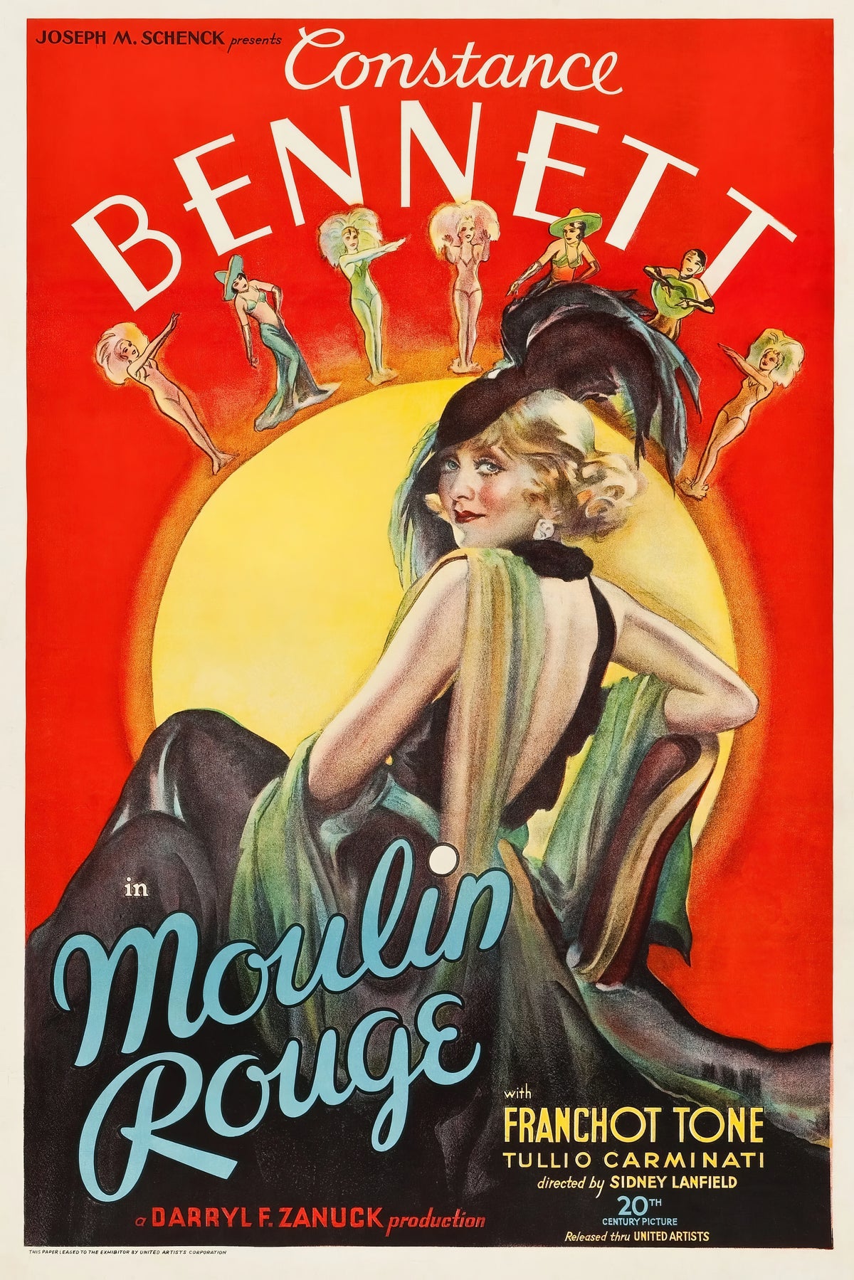Moulin Rouge (1934) Film/Movie Premium Waterproof & Tear Resistant Posters