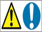 Dual Warning A7 stickers (4x74mm x 105mm) Health And Safety Warning Sticker Latex Printed Various Designs Available MULTI001-40