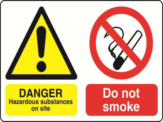 Dual Warning A7 stickers (4x74mm x 105mm) Health And Safety Warning Sticker Latex Printed Various Designs Available MULTI001-40