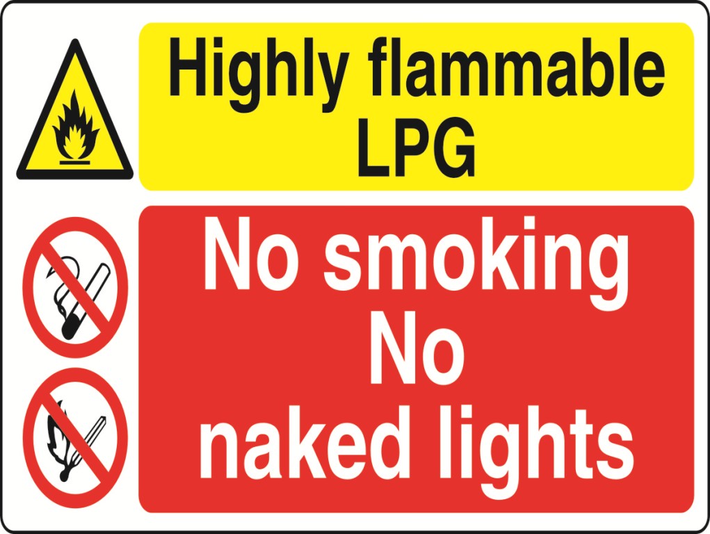 MULTI001-40 Dual Warning Labels Various Designs and Sizes Available