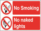 Dual Warning A7 stickers (4x74mm x 105mm) Health And Safety Warning Sticker Latex Printed Various Designs Available MULTI001-40