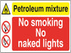 Dual Warning A7 stickers (4x74mm x 105mm) Health And Safety Warning Sticker Latex Printed Various Designs Available MULTI001-40