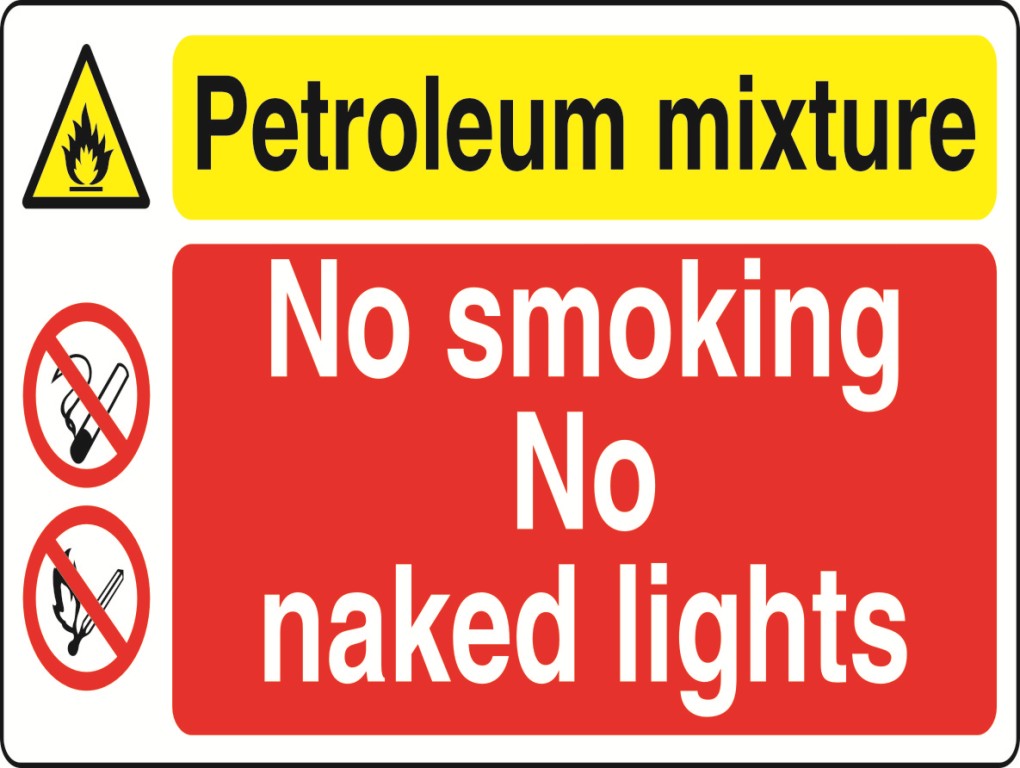 MULTI001-40 Dual Warning Labels Various Designs and Sizes Available