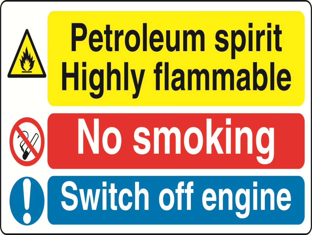 MULTI001-40 Dual Warning Labels Various Designs and Sizes Available