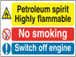 Dual Warning A7 stickers (4x74mm x 105mm) Health And Safety Warning Sticker Latex Printed Various Designs Available MULTI001-40
