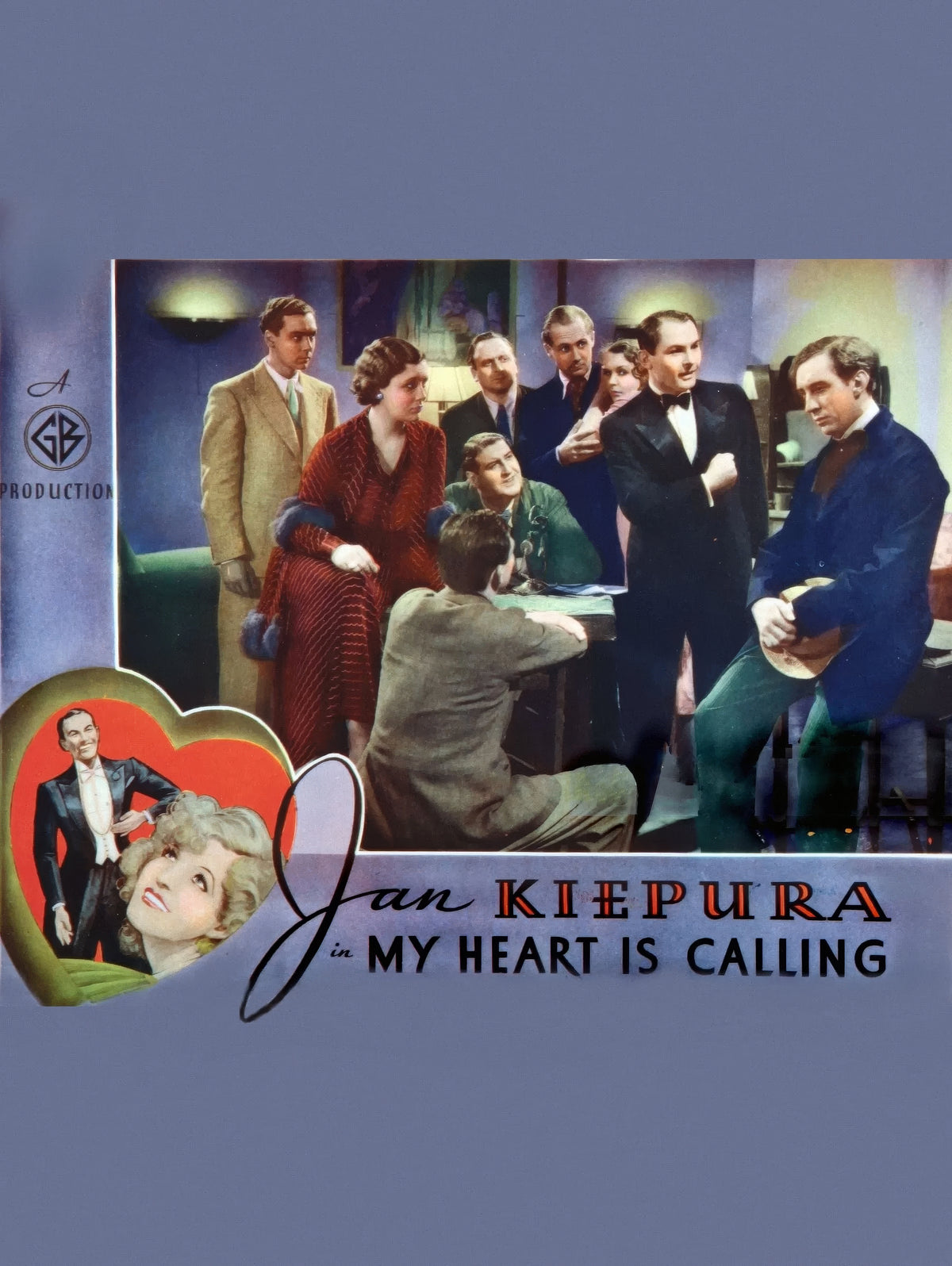 My Heart Is Calling (1935) Film/Movie Premium Waterproof & Tear Resistant Posters