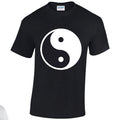 NE001091 Yin Yang Unisex Cotton T-shirts Various Sizes & Colours Available