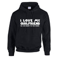 NEO001127 I Love My Girlfriend Unisex Cotton Hoodie Various Sizes & Colours Available