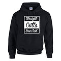 NEO001136 Straight Outta (your text) Unisex Cotton Hoodie Various Sizes & Colours Available