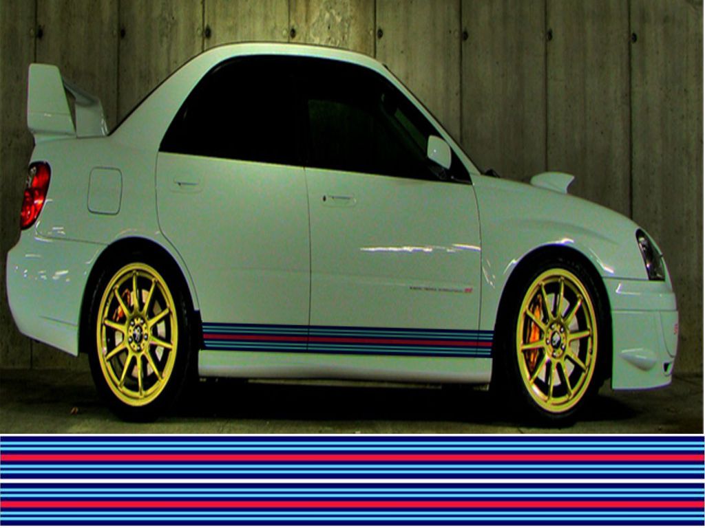 Martini side stripes