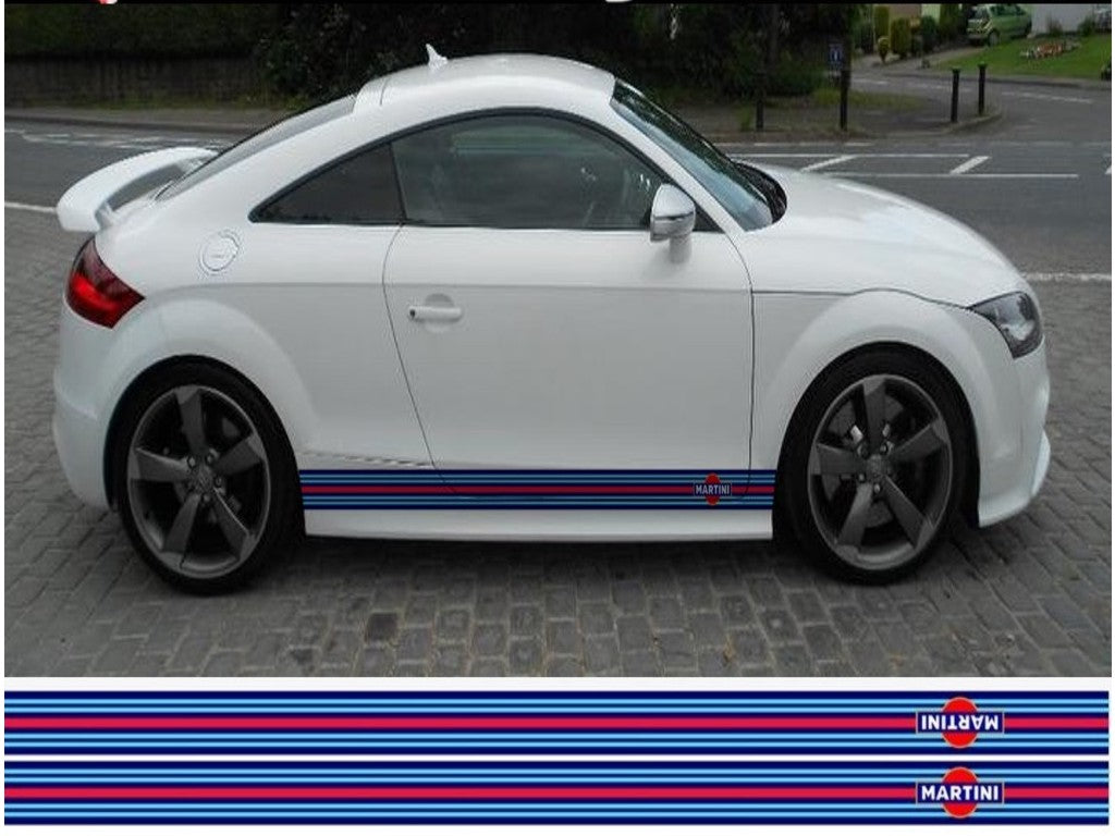 Martini side stripes with logo