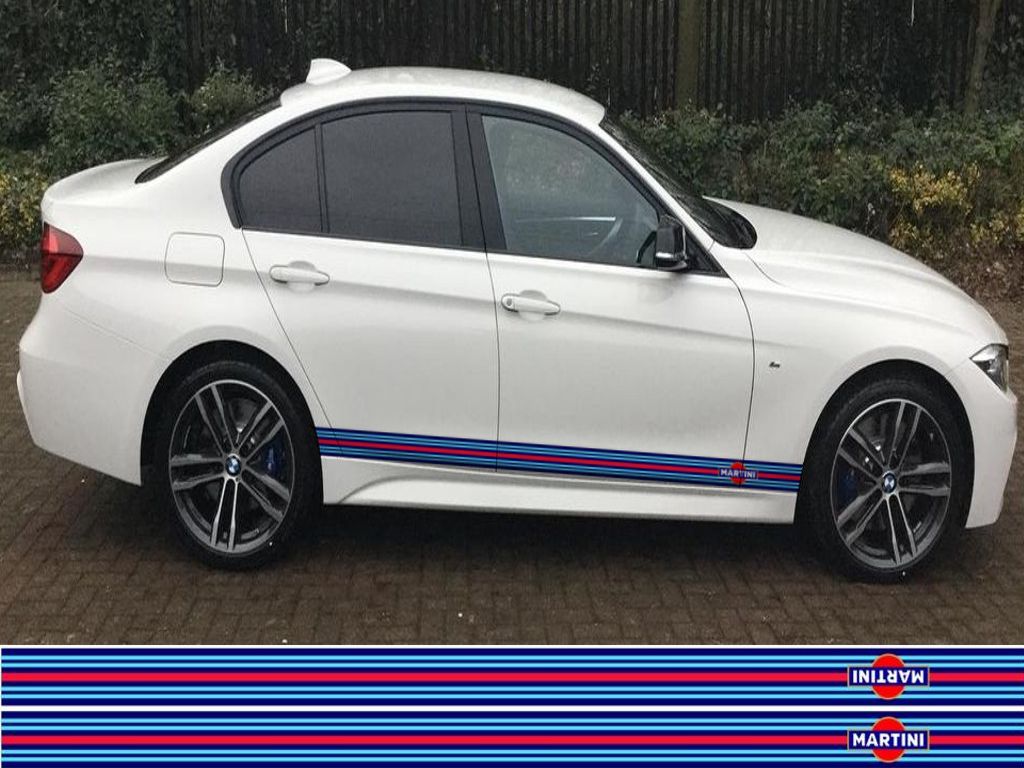Martini side stripes with logo