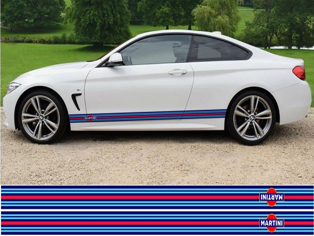 Martini side stripes with logo