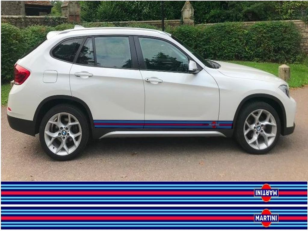 Martini side stripes with logo