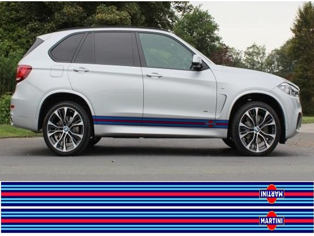 Martini side stripes with logo