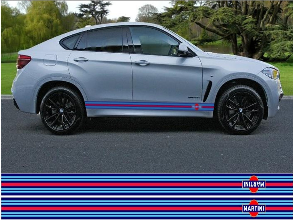 Martini side stripes with logo