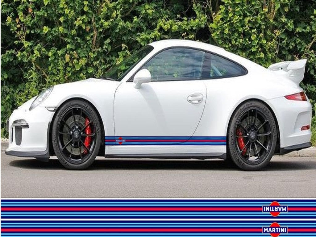 Martini side stripes with logo