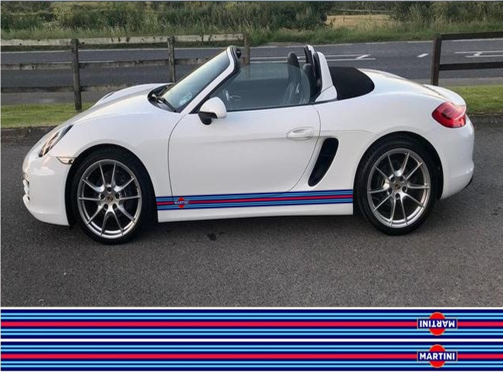 Martini side stripes with logo