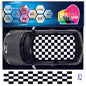 NEO00339 Mini chequered flag roof