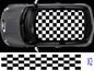 NEO00339 Mini chequered flag roof