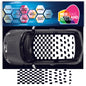 NEO00340 Mini crazy chequered flag roof