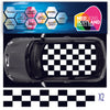 NEO00382 Mini large chequered flag roof