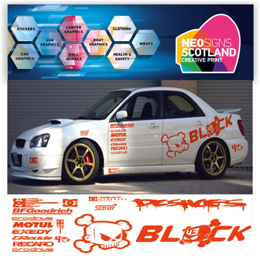 NEO00418 Block kit suitable for subaru