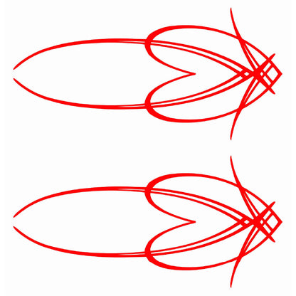 NEO00545-NEO00550 Pinstripe Design 1 Car Bike Van Truck Boat Vinyl Graphic Sticker Decal Various Designs Available
