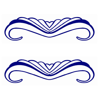 NEO00545-NEO00550 Pinstripe Design 1 Car Bike Van Truck Boat Vinyl Graphic Sticker Decal Various Designs Available