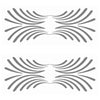 NEO00545-NEO00550 Pinstripe Design 1 Car Bike Van Truck Boat Vinyl Graphic Sticker Decal Various Designs Available
