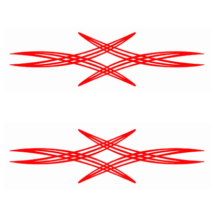 NEO00545-NEO00550 Pinstripe Design 1 Car Bike Van Truck Boat Vinyl Graphic Sticker Decal Various Designs Available