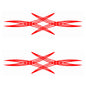 NEO00545-NEO00550 Pinstripe Design 1 Car Bike Van Truck Boat Vinyl Graphic Sticker Decal Various Designs Available