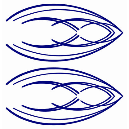 NEO00551-NEO00560 Pinstripe Design 7 Car Bike Van Truck Boat Vinyl Graphic Sticker Decal Various Designs Available