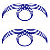 NEO00551-NEO00560 Pinstripe Design 7 Car Bike Van Truck Boat Vinyl Graphic Sticker Decal Various Designs Available