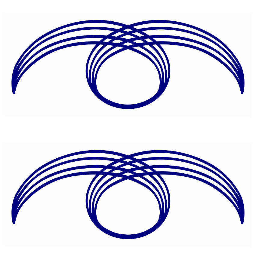 NEO00551-NEO00560 Pinstripe Design 7 Car Bike Van Truck Boat Vinyl Graphic Sticker Decal Various Designs Available
