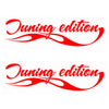 NEO00590-00640 Supercharged Fancy Flame Car Bike Van Truck Boat Vinyl Graphic Sticker Decal Various Designs Available