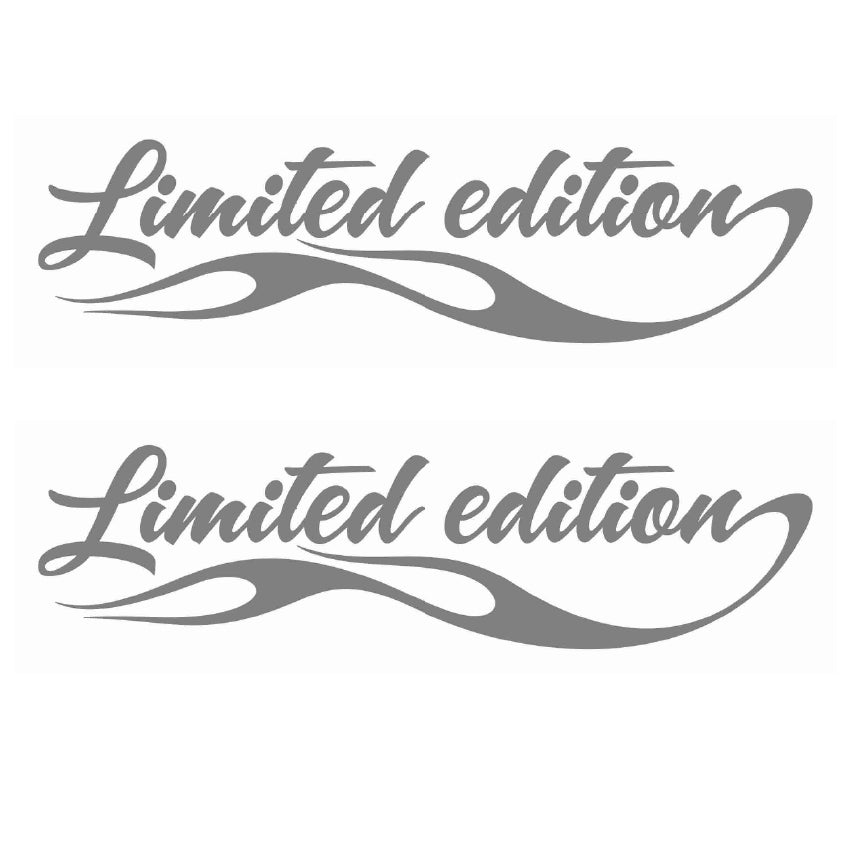 NEO00590-00640 Supercharged Fancy Flame Car Bike Van Truck Boat Vinyl Graphic Sticker Decal Various Designs Available