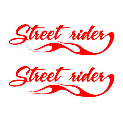 NEO00641-00650 Sport Ready Fancy Flame Car Bike Van Truck Boat Vinyl Graphic Sticker Decal Various Designs Available