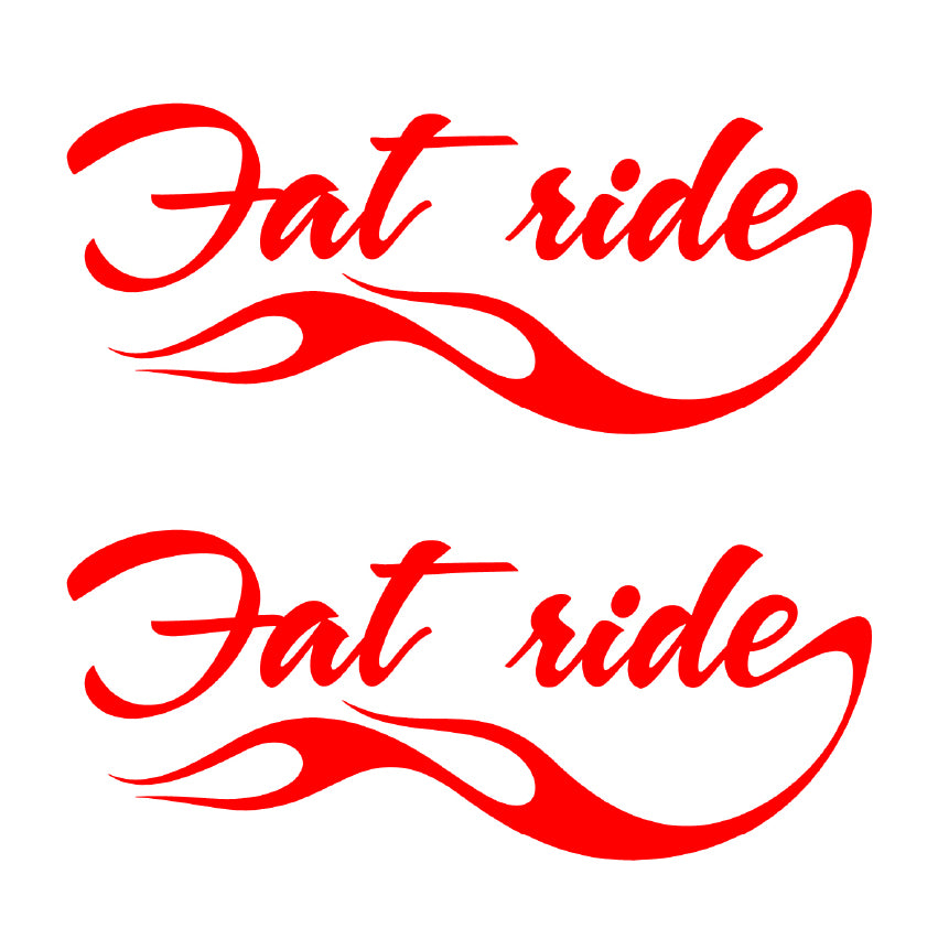 NEO00641-00650 Sport Ready Fancy Flame Car Bike Van Truck Boat Vinyl Graphic Sticker Decal Various Designs Available