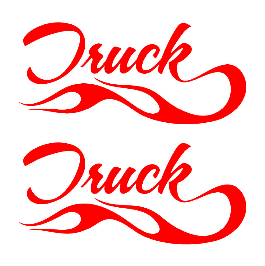 NEO00590-00655 Fancy Flame Car Bike Van Truck Boat Vinyl Graphic Sticker Decal Various Designs Available