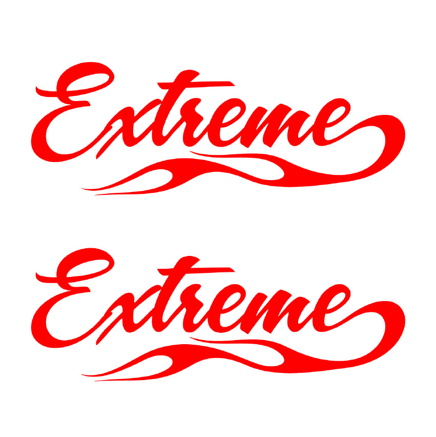 NEO00641-00650 Sport Ready Fancy Flame Car Bike Van Truck Boat Vinyl Graphic Sticker Decal Various Designs Available
