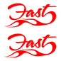 NEO00641-00650 Sport Ready Fancy Flame Car Bike Van Truck Boat Vinyl Graphic Sticker Decal Various Designs Available