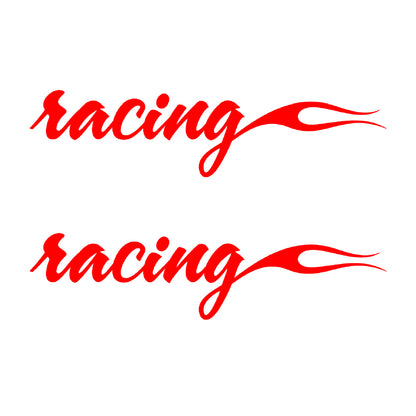 NEO00651-00655 Racing Fancy Flame Car Bike Van Truck Boat Vinyl Graphic Sticker Decal Various Designs Available