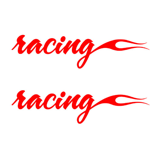 NEO00651-00655 Racing Fancy Flame Car Bike Van Truck Boat Vinyl Graphic Sticker Decal Various Designs Available