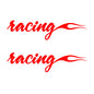 NEO00651-00655 Racing Fancy Flame Car Bike Van Truck Boat Vinyl Graphic Sticker Decal Various Designs Available