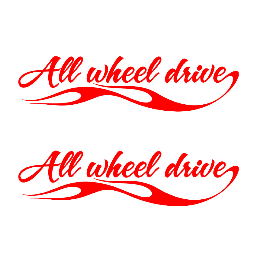 NEO00651-00655 Racing Fancy Flame Car Bike Van Truck Boat Vinyl Graphic Sticker Decal Various Designs Available