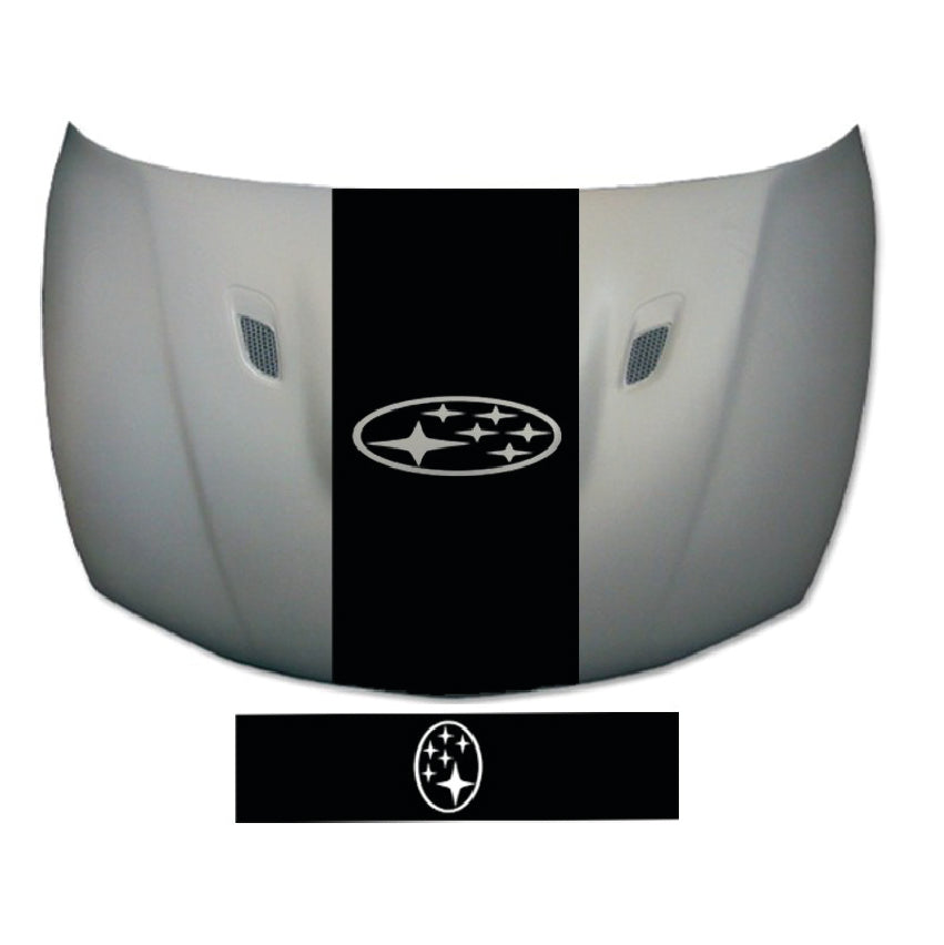 NEO00715 Subaru Bonnet Stripe 1500mm x 480mm Gloss & Matt Vinyl Only